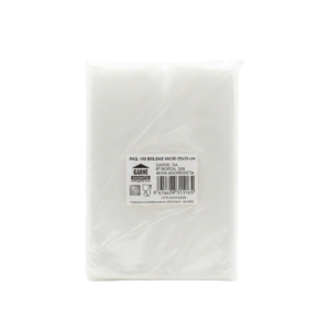 Paquete 100 Bolsas de Vacío 25x35 cm Garhe (BPA Free)