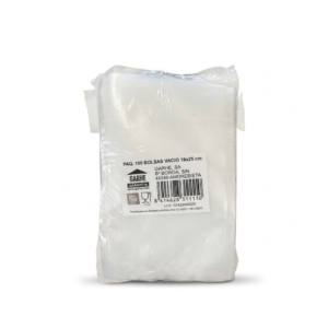 Paquete 100 Bolsas de Vacío 16x25 cm Garhe (BPA Free)